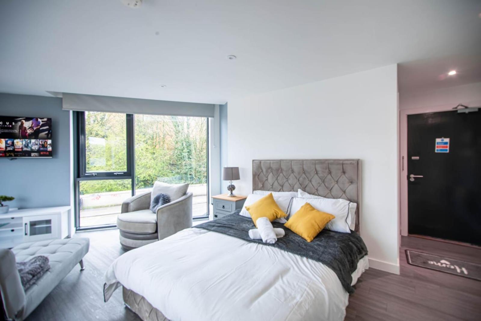 Excellent Studio Balcony Apartment In Sheffield Exterior foto