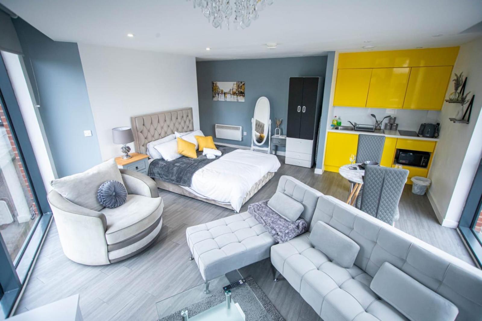 Excellent Studio Balcony Apartment In Sheffield Exterior foto